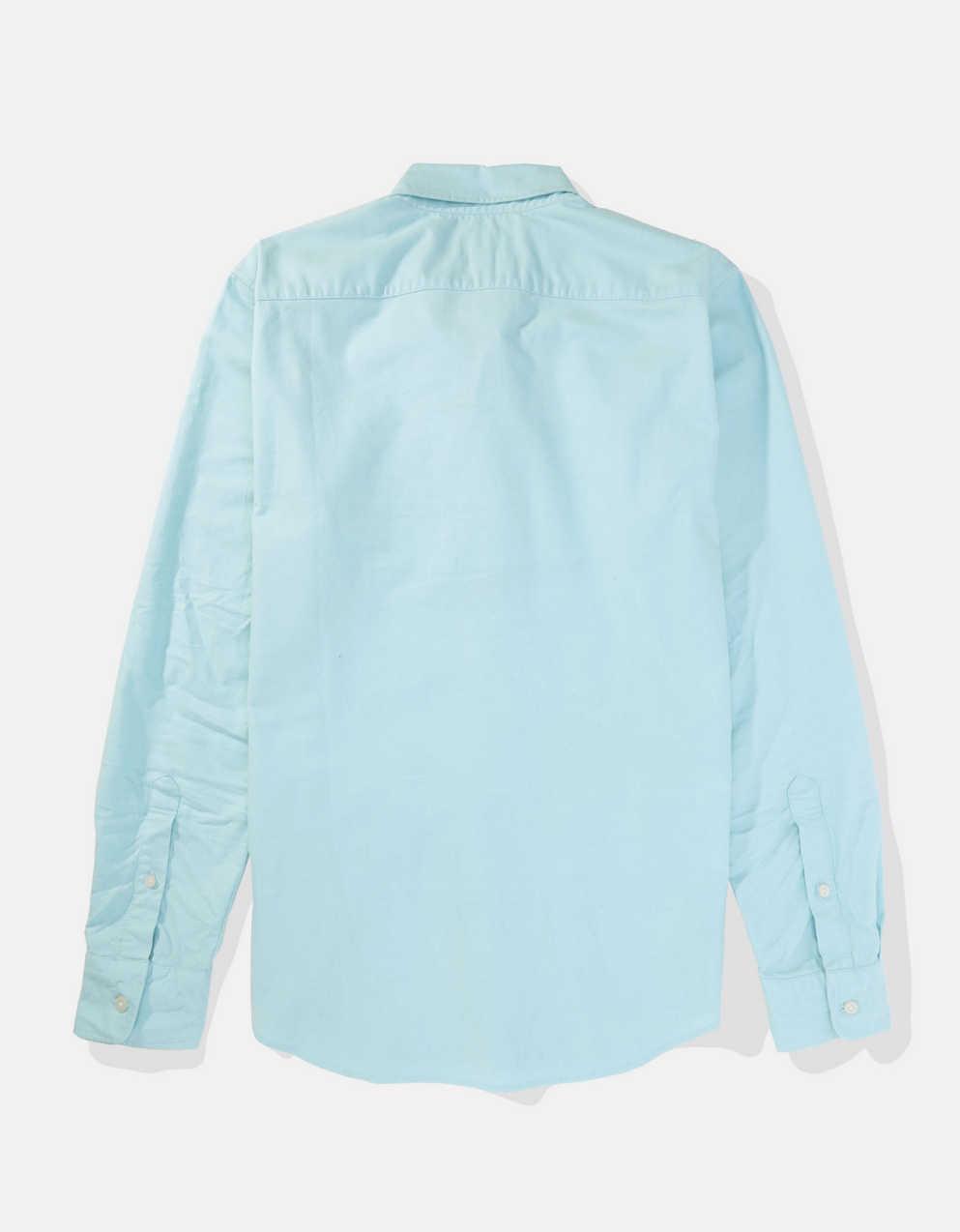 AMERICAN EAGLE OUTFITTERS スリムフィットシャツ Amazon.co.jp: 【アメリカンイーグル】 AMERICAN EAGLE コットン