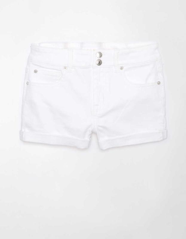 AE Next Level High-Waisted Denim Short Short | Men's \u0026 Women's Jeans,  Clothes \u0026 Accessories | American Eagle Singapore