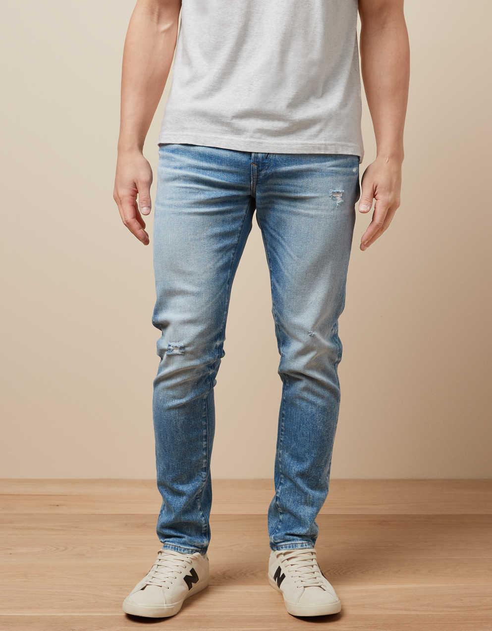 AE AirFlex+ Distressed Athletic Skinny Jean | Men's \u0026 Women's Jeans,  Clothes \u0026 Accessories | American Eagle Taiwan