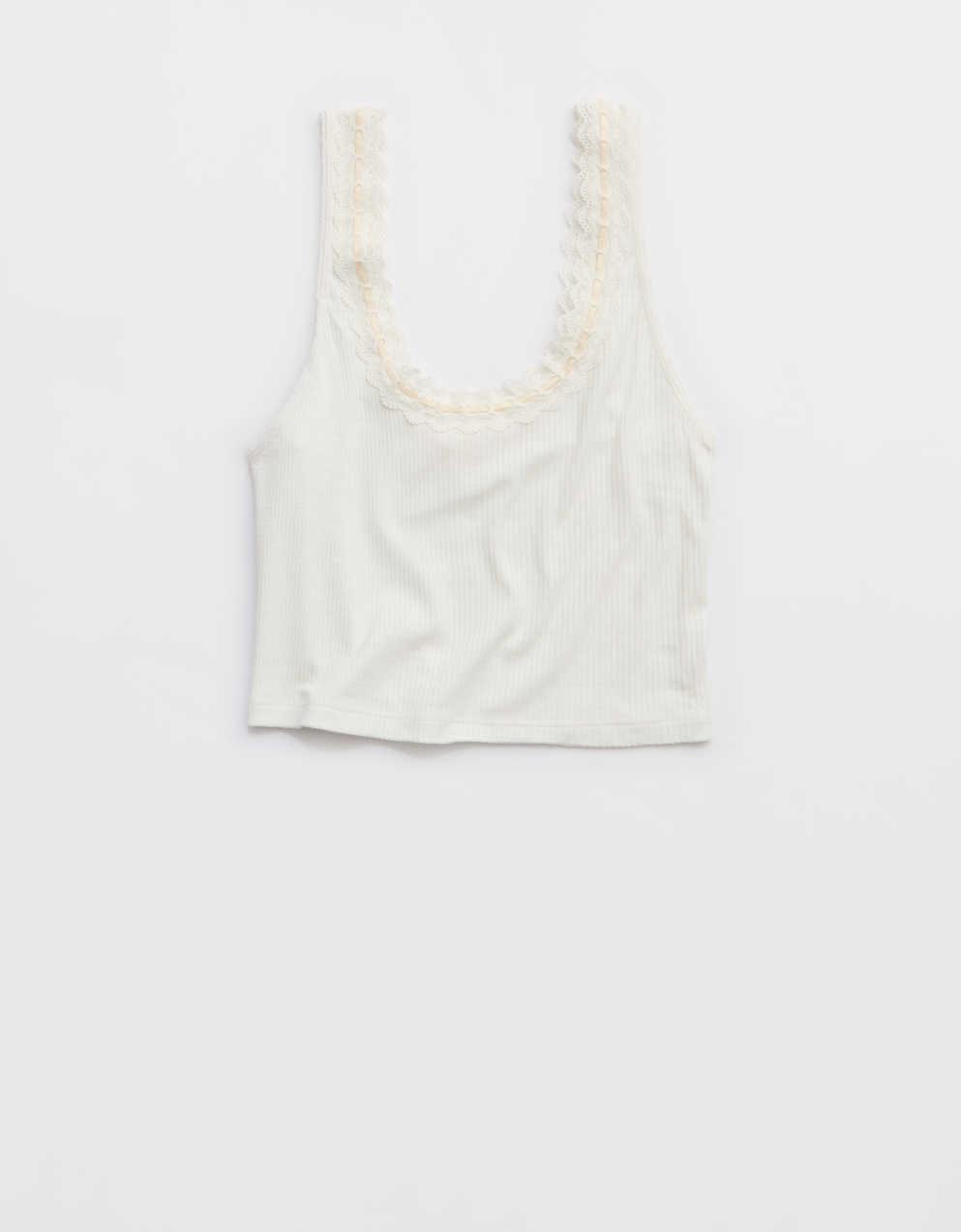 Superchill・コットン・リブ・レース・タンクトップ | メンズ