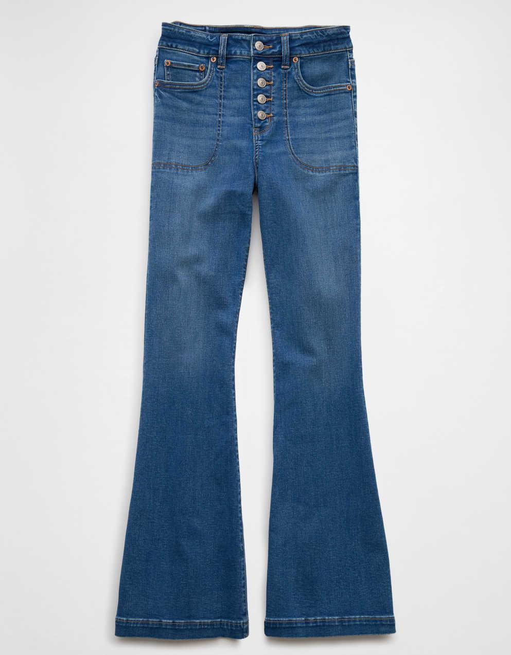 AE Next Level Super High-Waisted Flare Jean | Men's & Women's