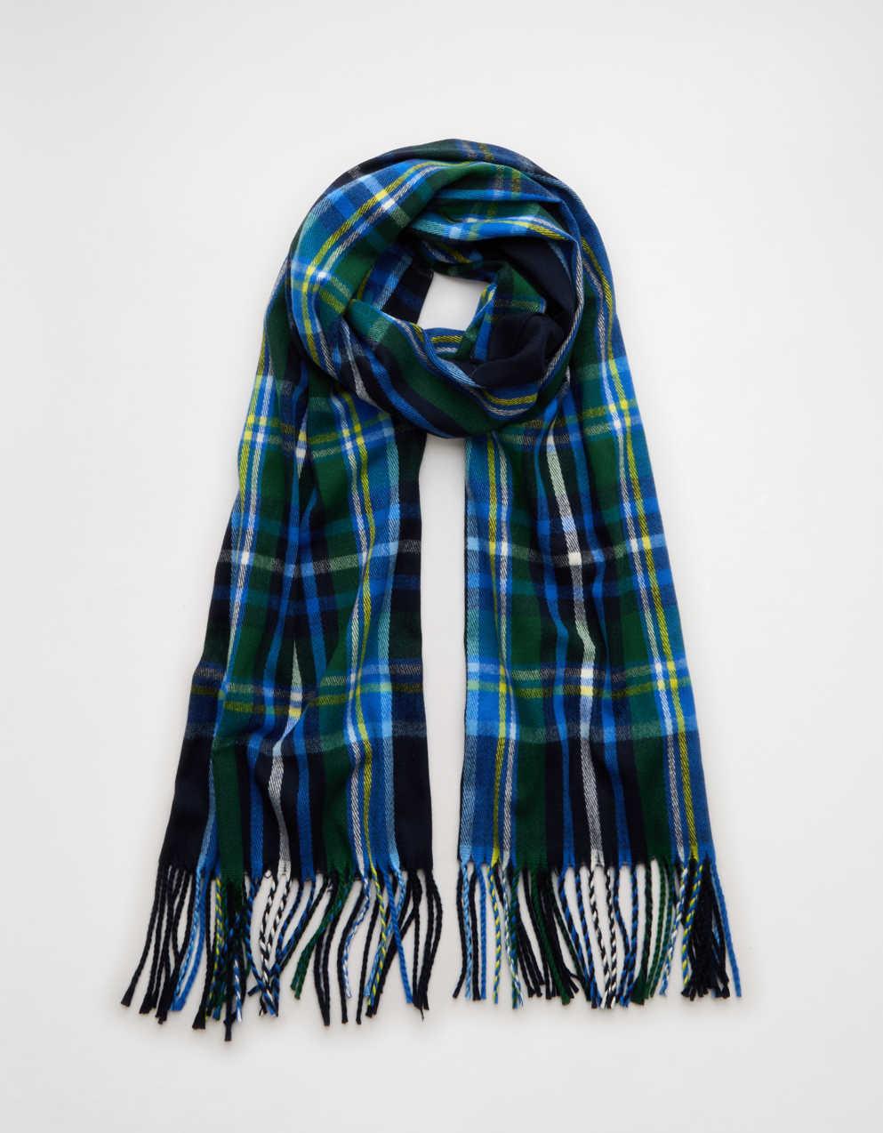 AEタータンチェック柄スカーフ | メンズ・レディース ジーンズ