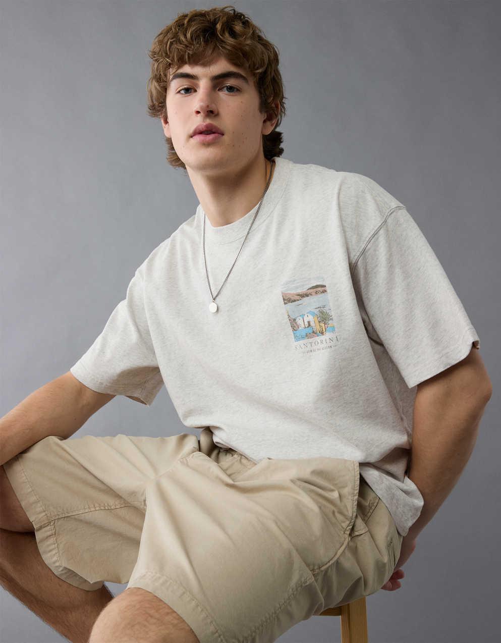 AE Boxy Destination Graphic T-Shirt | Men's & Women's Jeans