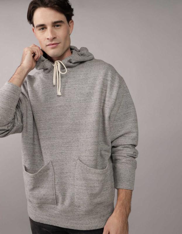 AMERICAN EAGLE ライトグリーン パーカー L 9c48b702-cfab-479a-953f-