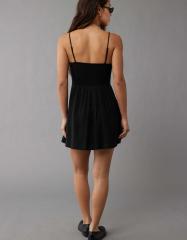 ワンピース AM1399 Mary logo mini dress black ANDMARY】Mary logo mini dress