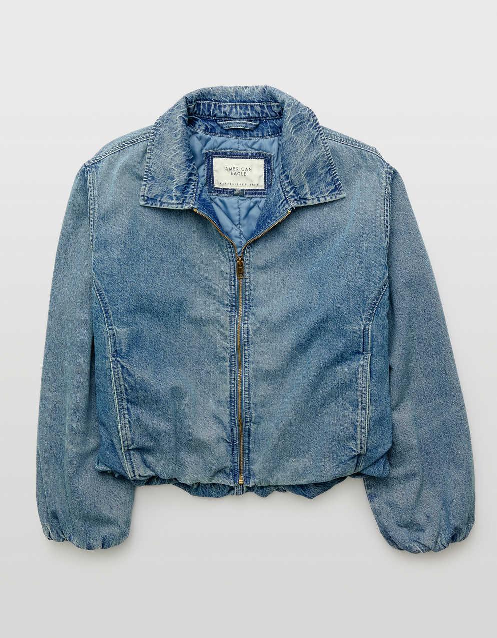 AEデニム・バブル・ボマー・ジャケット | メンズ・レディース ジーンズ