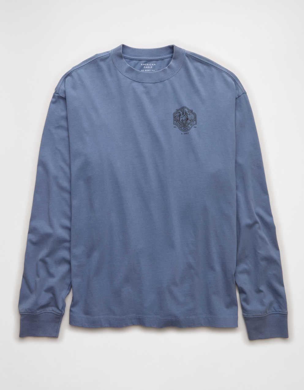 AEボクシーロングスリーブグラフィックTシャツ | メンズ・レディース