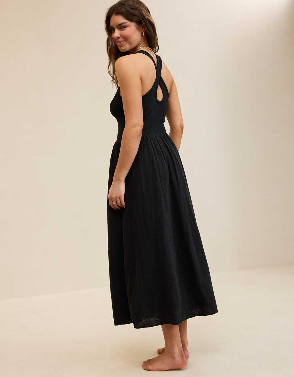 Aerie At The Barre Cross Back Dress | Men's & Women's Jeans, Clothes &  Accessories | American Eagle Taiwan