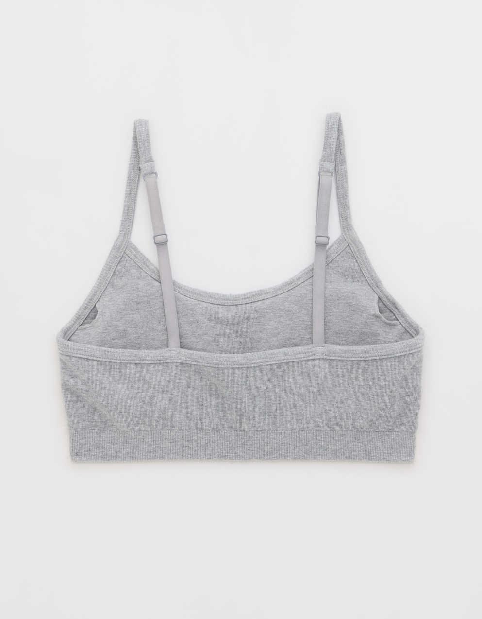 Superchill Cotton Seamless Padded Scoop Bralette | Men's