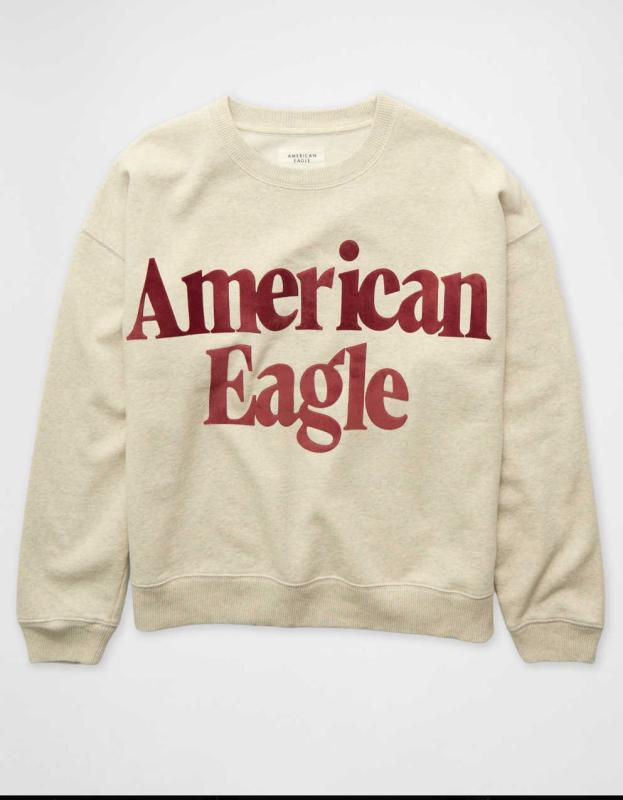 * 正規品 アメリカンイーグル AEO Crew Sweater セーター S / Olive * アメリカンイーグル（ブランドアメリカンイーグル）（ニット