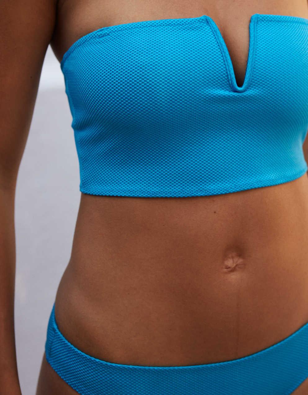 american eagle bandeau bikini