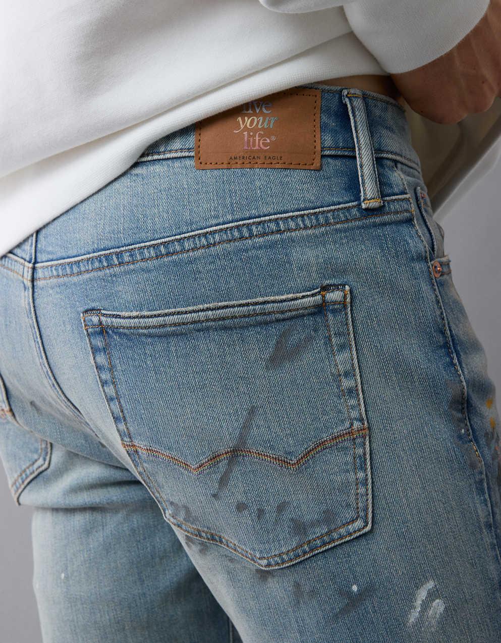 AE AirFlex+ パッチワーク アスレチック スキニージーンズ | メンズ