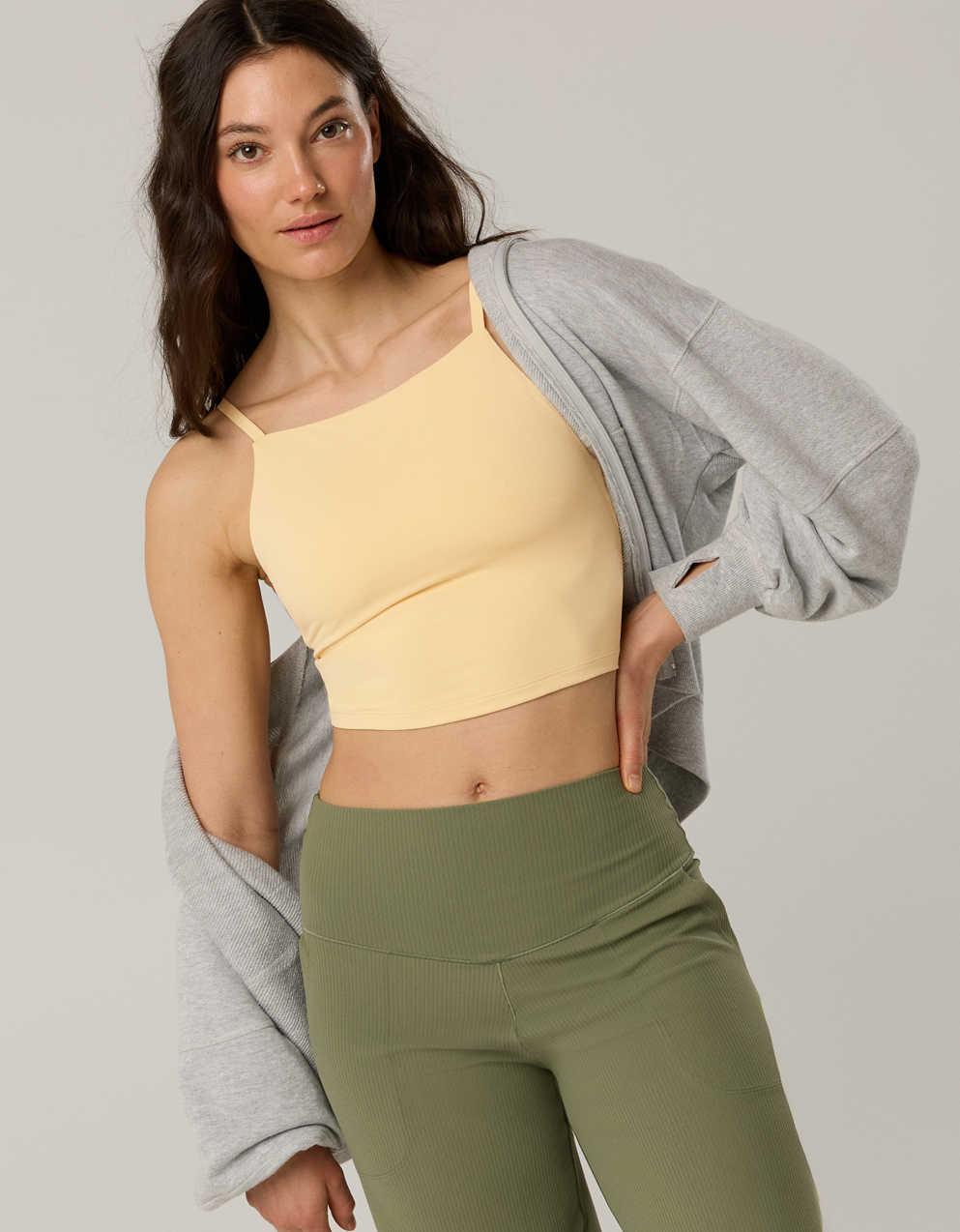 american eagle yellow crop top