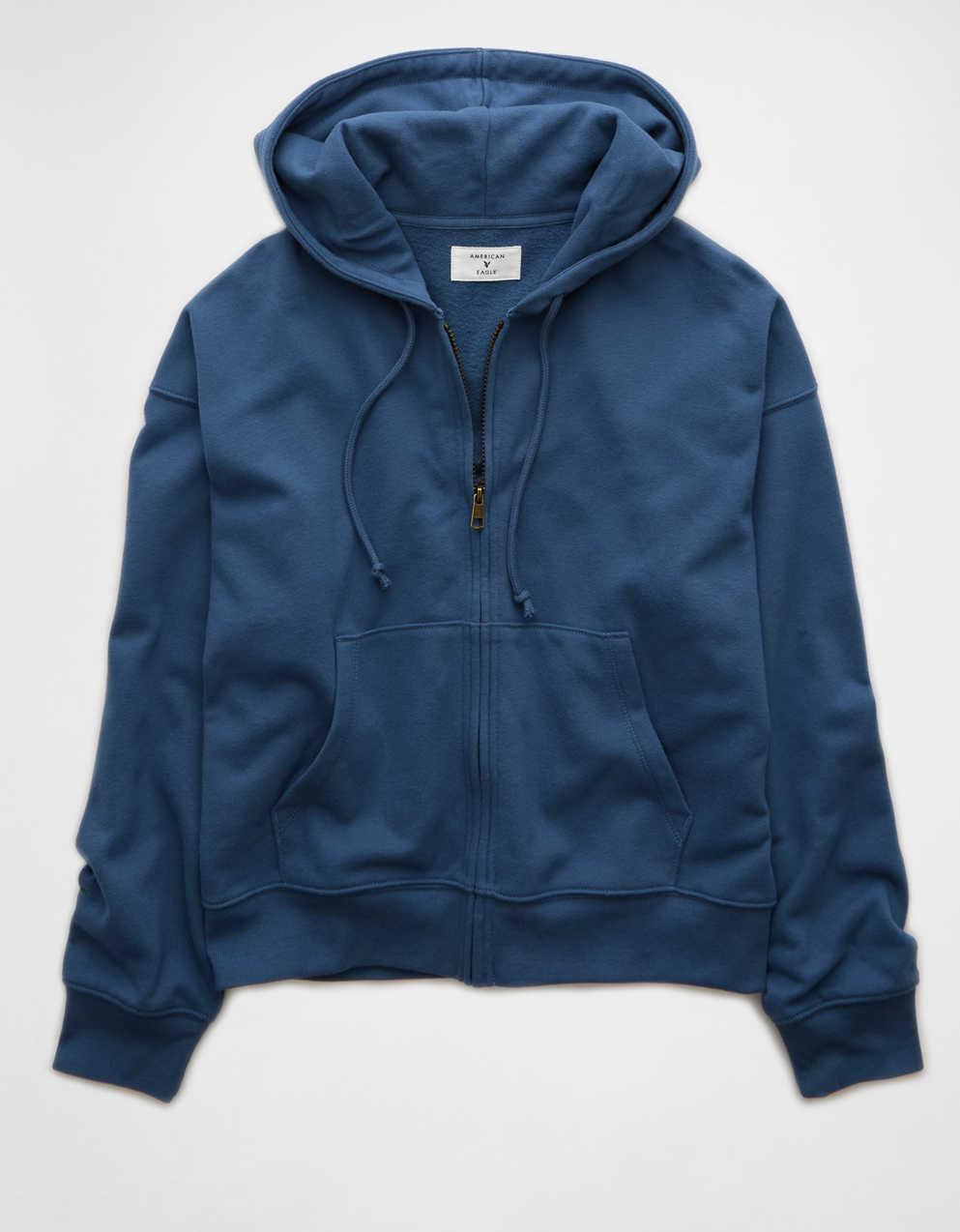 AE Fleece Zip Up Hoodie | Men's \u0026 Women's Jeans, Clothes \u0026 Accessories |  American Eagle Hong Kong