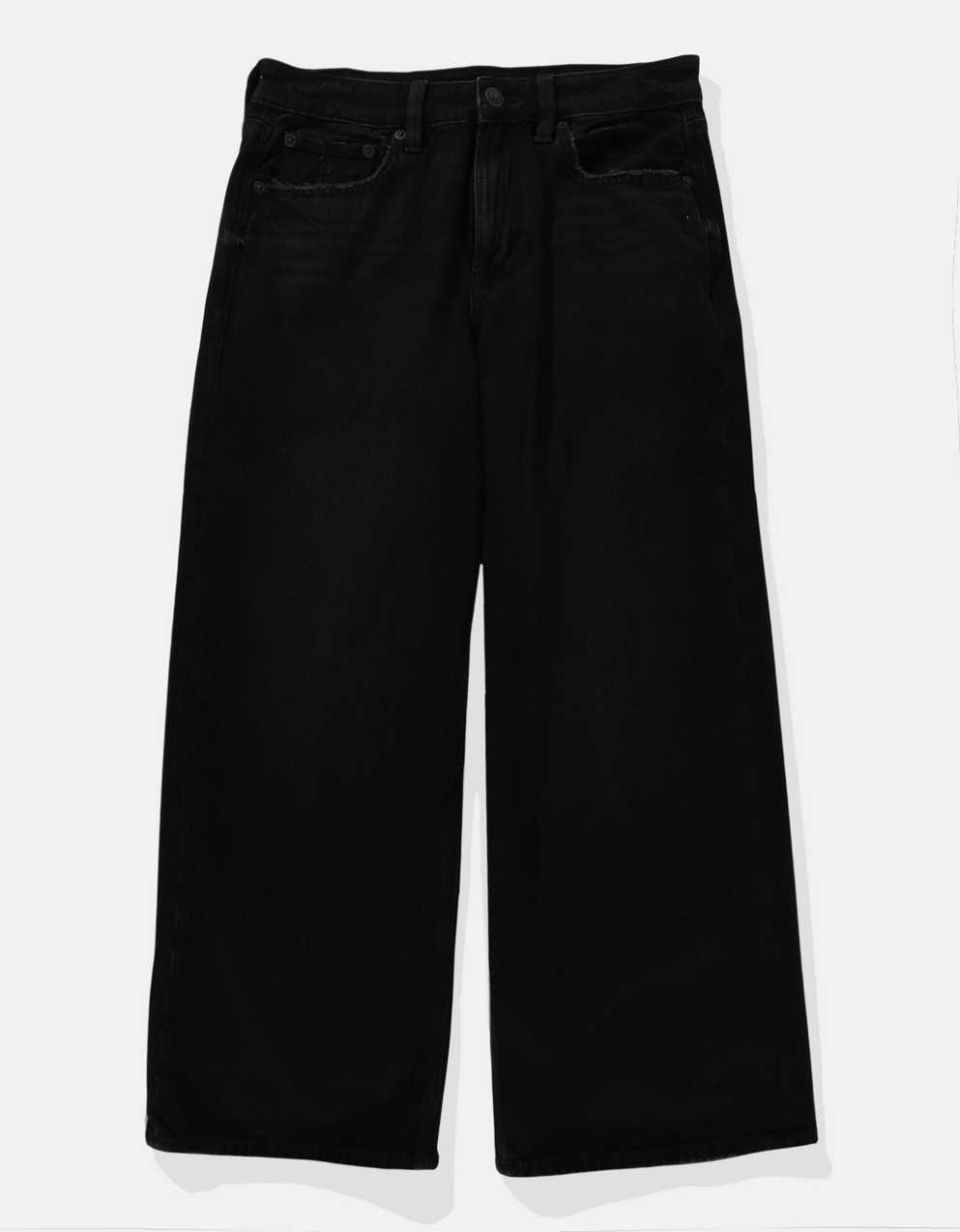 AE Strigid Super High-Waisted Baggy Wide-Leg Crop Jean