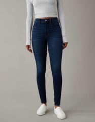 Eagleデニムsize2 American Eagle Size 2 Womens Blue Cotton Blend Stretch