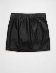 AE High-Waisted Vegan Leather Mini Skort | Men's & Women's