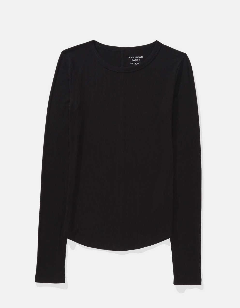 AE Soft & Sexy Long Sleeve T-Shirt | Men's & Women's Jeans, Clothes &  Accessories | American Eagle Taiwan