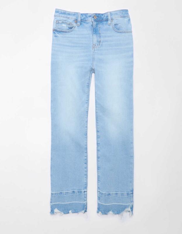 ★韓国人気★aeae★RAW EDGE FLARE JEANS Vintage Raw Edge Flare Jeans Korean Women's High Waist Slim