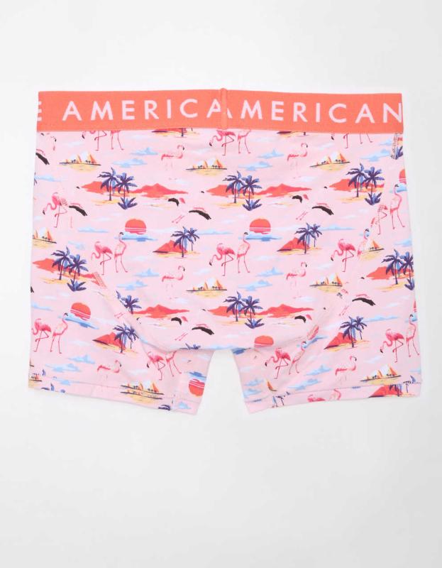 AEO Flamingos 4.5" Classic Boxer Brief Men’s & Women’s Jeans, Clothes