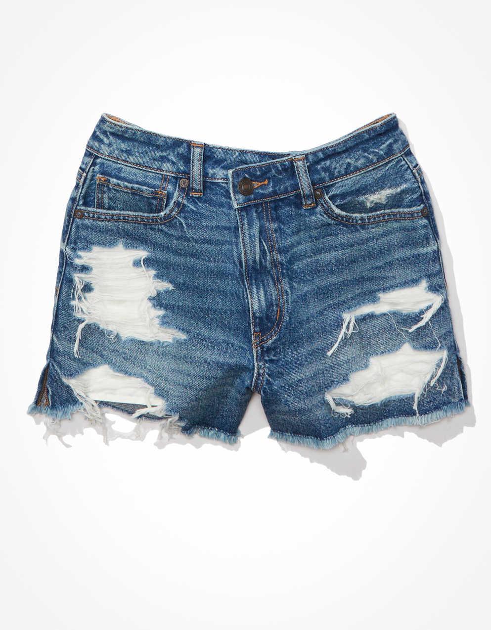 AE Strigid Denim Mom Short | Men's & Women's Jeans, Clothes