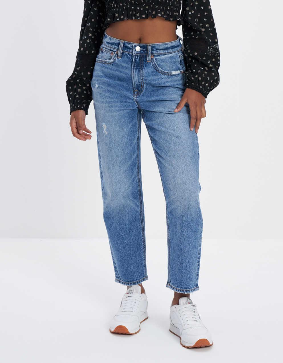 AE Highest Waist Cropped '90s Boyfriend Jean | Men's \u0026 Women's Jeans,  Clothes \u0026 Accessories | American Eagle Hong Kong