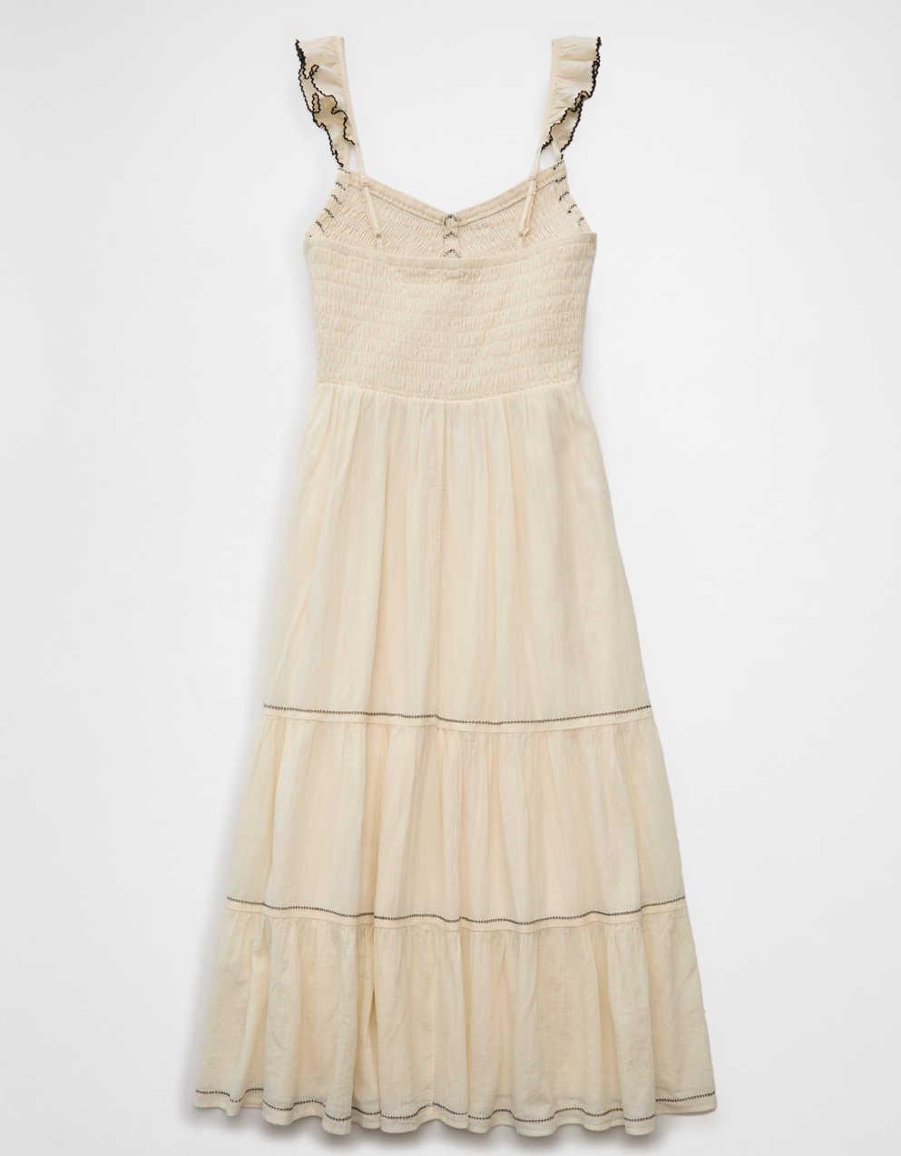 paradise island scalloped vanilla lace maxi dress Lace Maxi Dress | Fashionable Style | Shop Magnolia Boutique L | Women's Online Boutique | Boho Chic Style main image 0