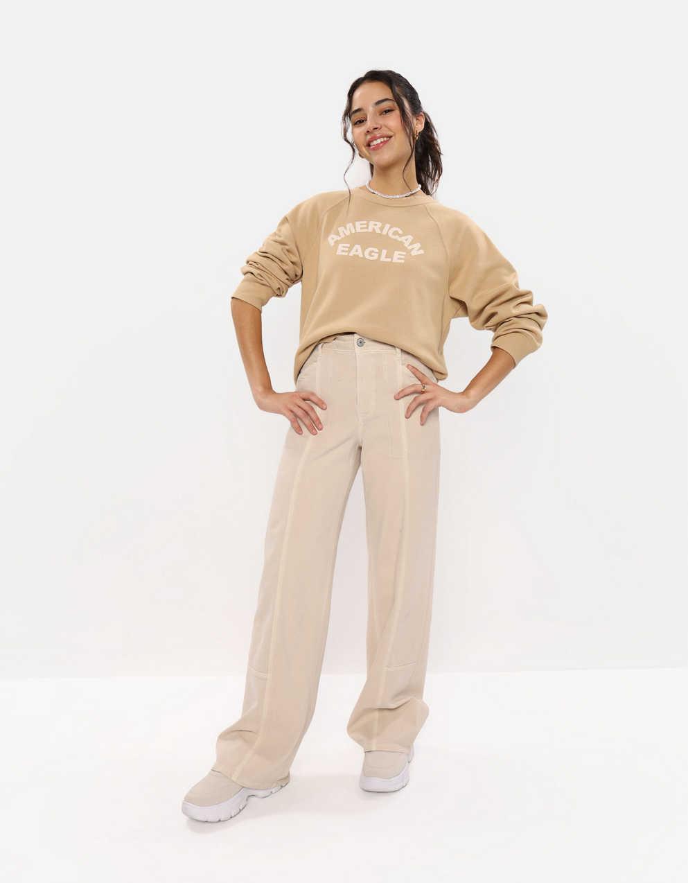 AE Super High-Waisted Baggy Wide-Leg Pant | Men's & Women's