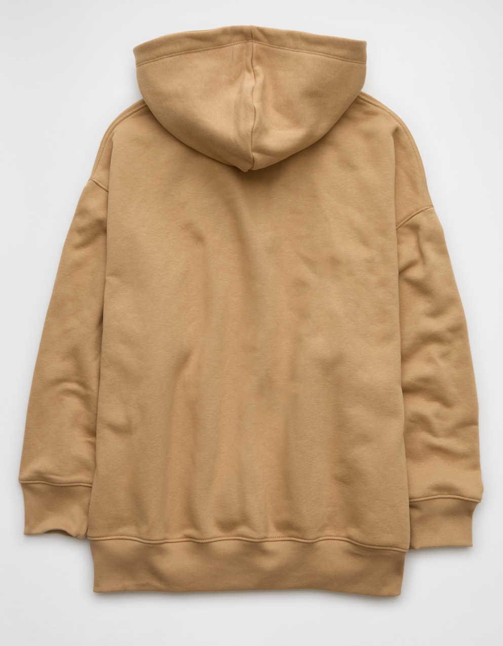 AE Everyday Luxe Oversized Zip-Up Hoodie | Men's & Women's