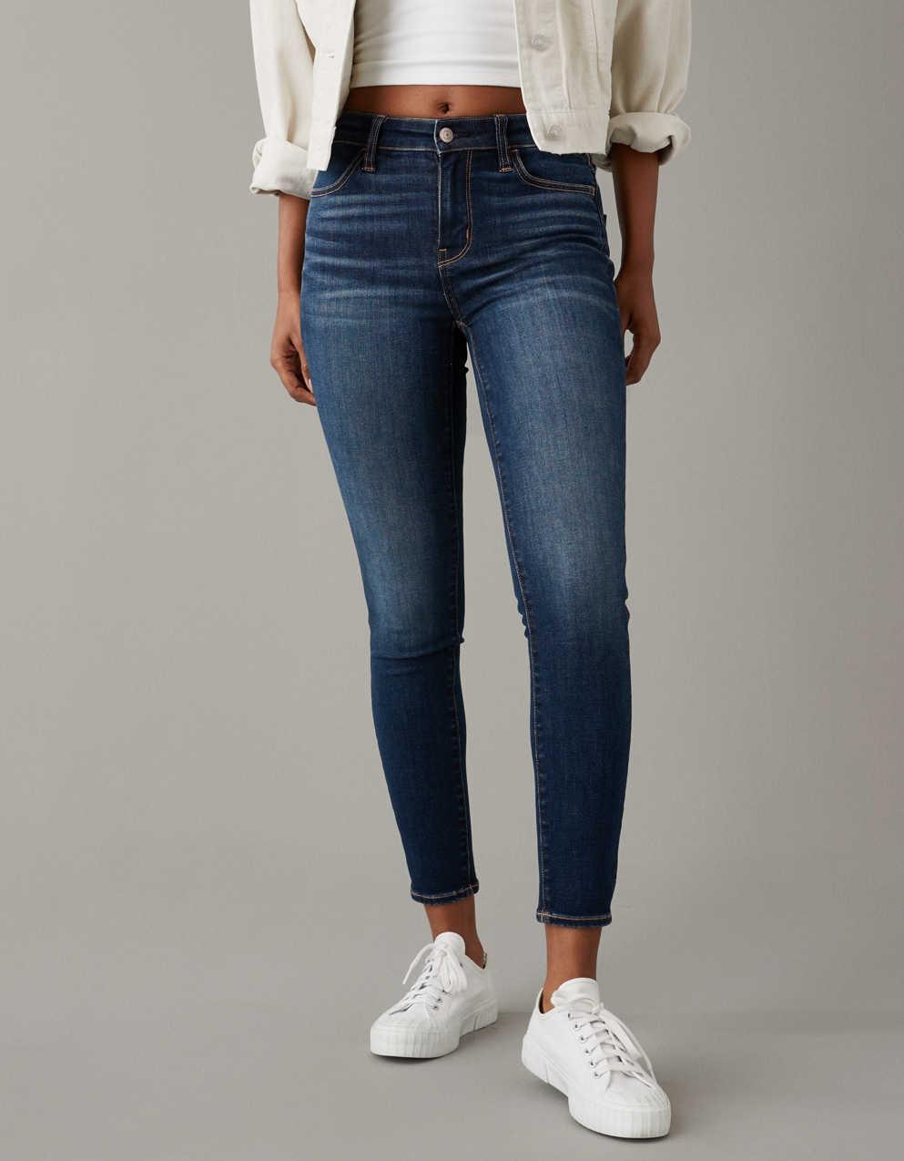 AE Next Level High-Waisted Jegging Crop | Men's \u0026 Women's Jeans, Clothes \u0026  Accessories | American Eagle Australia