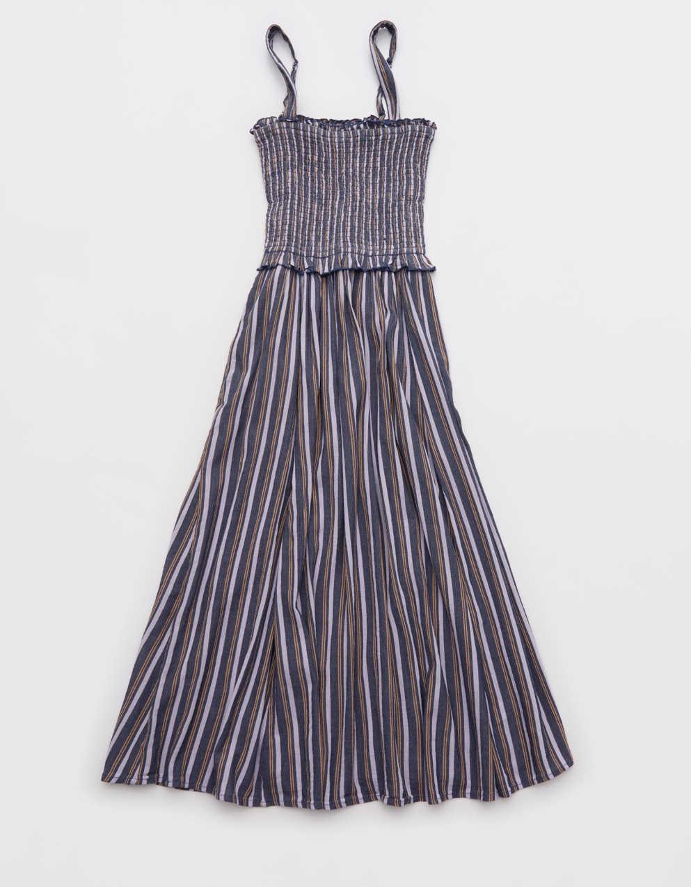 Aerie At The Barre Smocked Dress | Men's & Women's Jeans, Clothes & Accessories | American Eagle Taiwan Aerie At The Barre Smocked Dress | Men's & Women's Jeans, Clothes & Accessories | American Eagle Taiwan