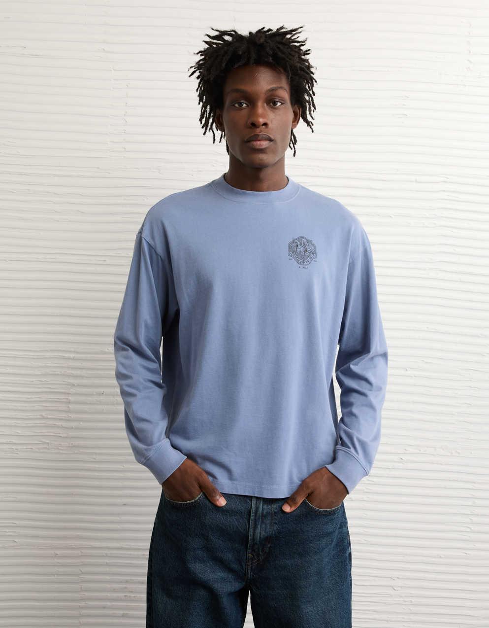 AEボクシーロングスリーブグラフィックTシャツ | メンズ・レディース