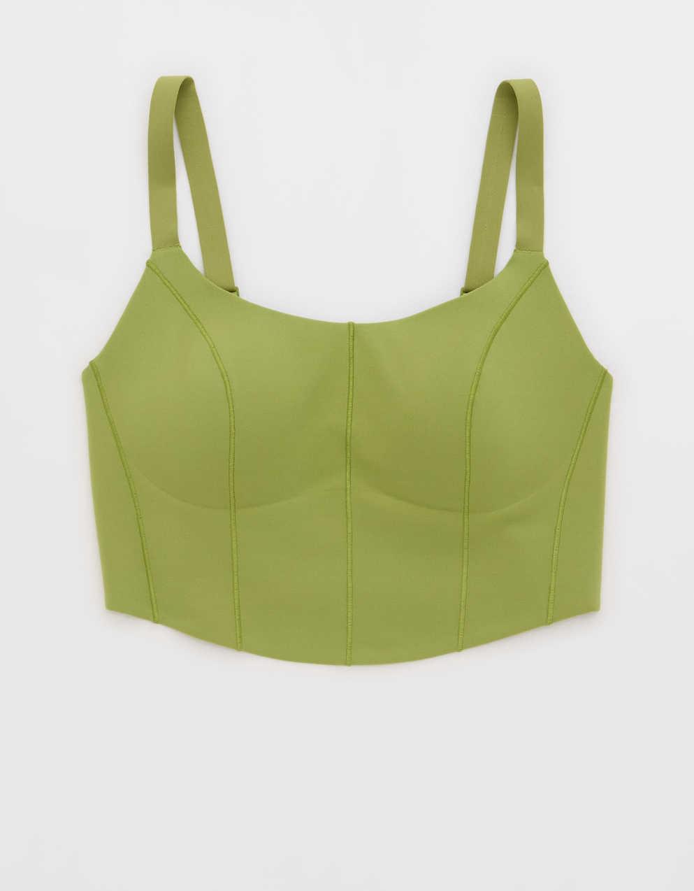 【関税込み】Girlfriend Collective グリーン Mia スポーツブラ Girlfriend Collective Mia Bra - Black | Garmentory