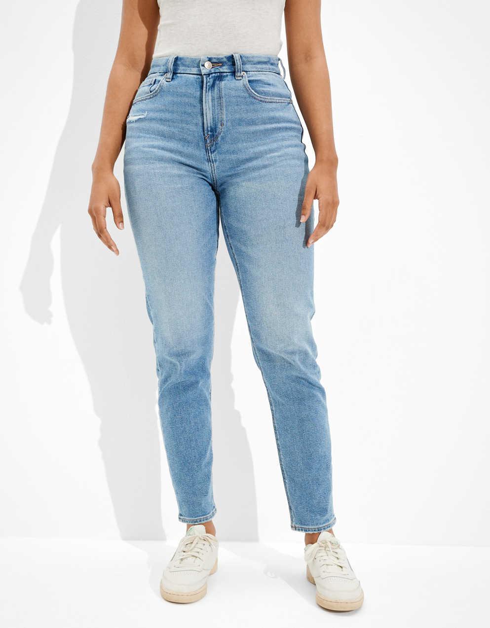 AE Stretch Curvy Mom Jean | Men's \u0026 Women's Jeans, Clothes \u0026 Accessories |  American Eagle Japan