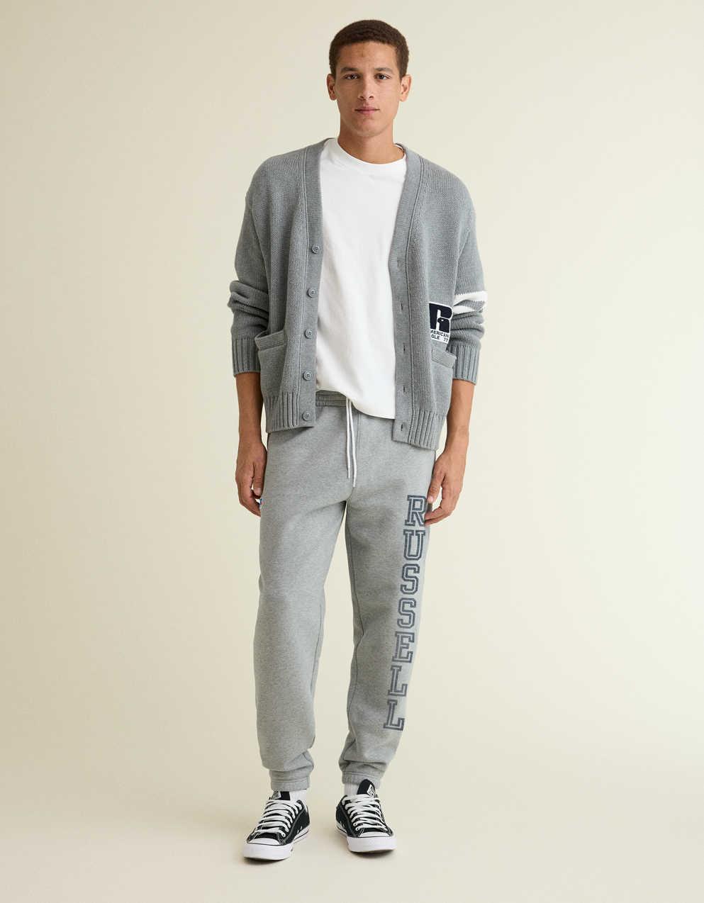 AE x Russell Athletic Varsity Cardigan Sweater | Men's & Women's