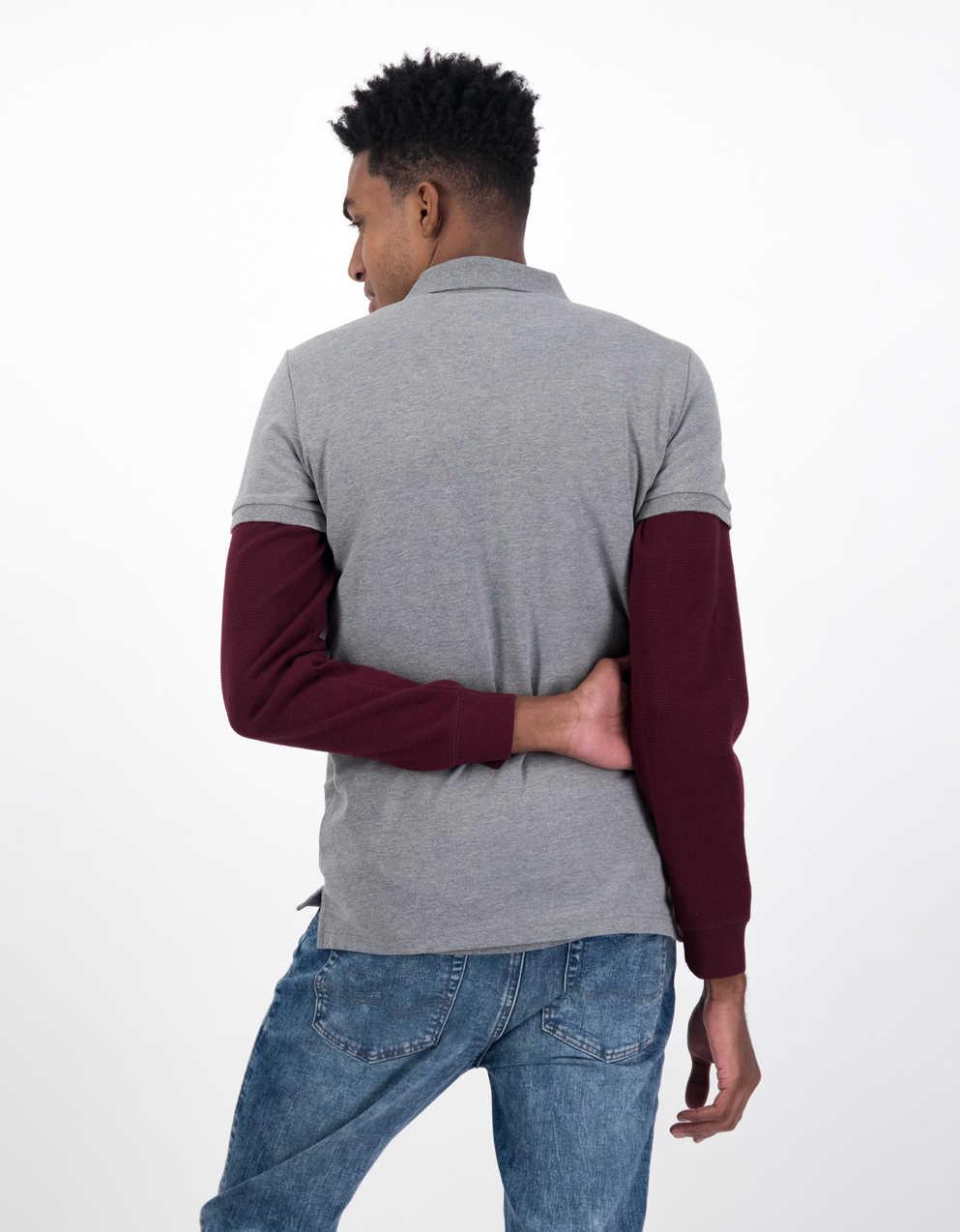 STONE  スリムフィット ポロシャツ ダークグレー スリムフィットポロシャツ - ダークグレー - Men | H&M JP