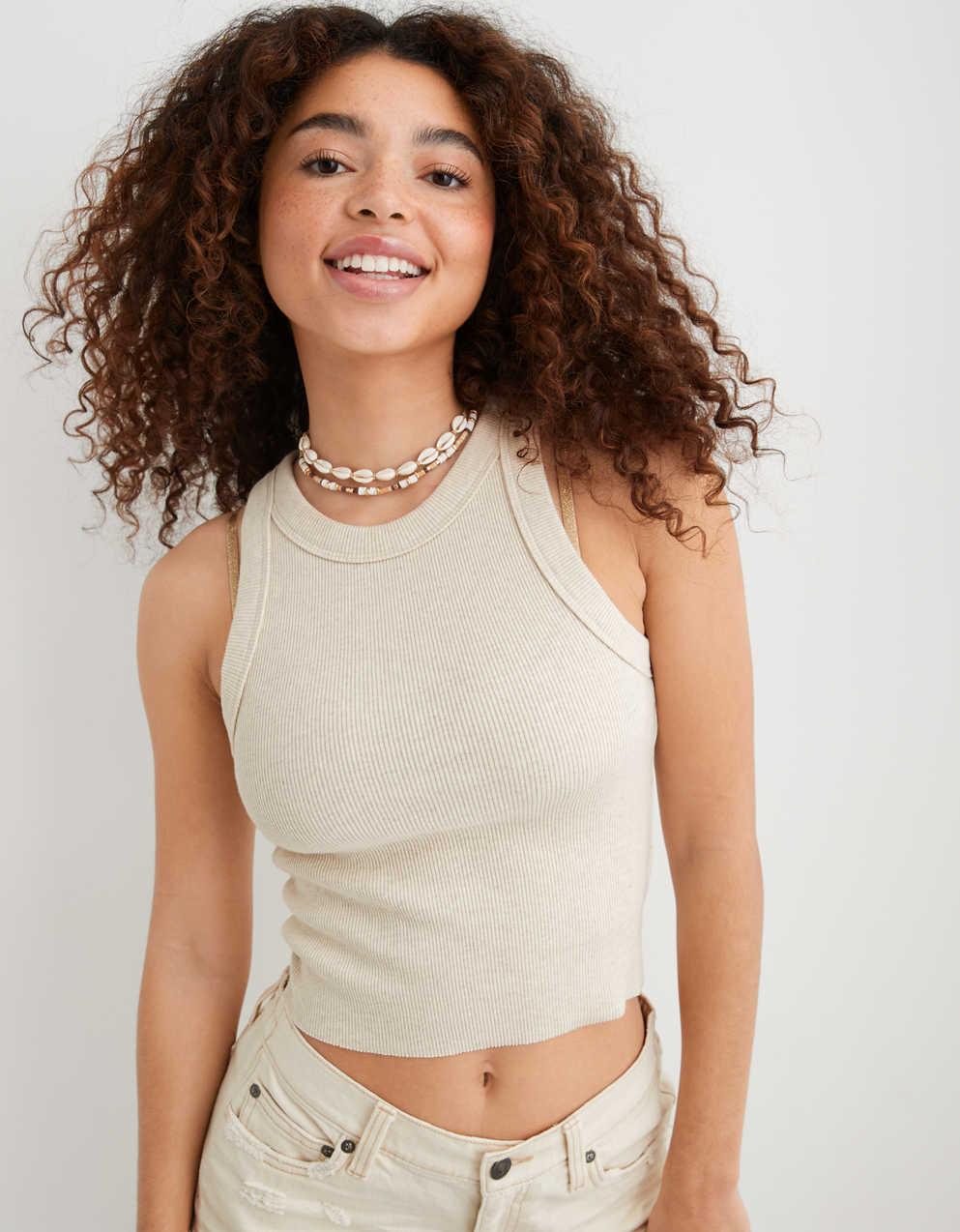 Aerie Free Spirit リブタンクトップ | メンズ・レディース