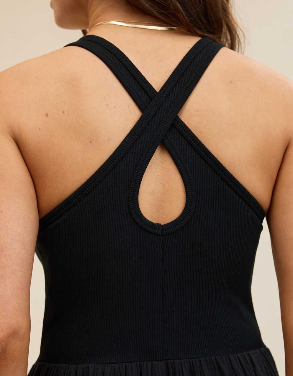 Aerie At The Barre Cross Back Dress | Men's & Women's Jeans, Clothes &  Accessories | American Eagle Singapore