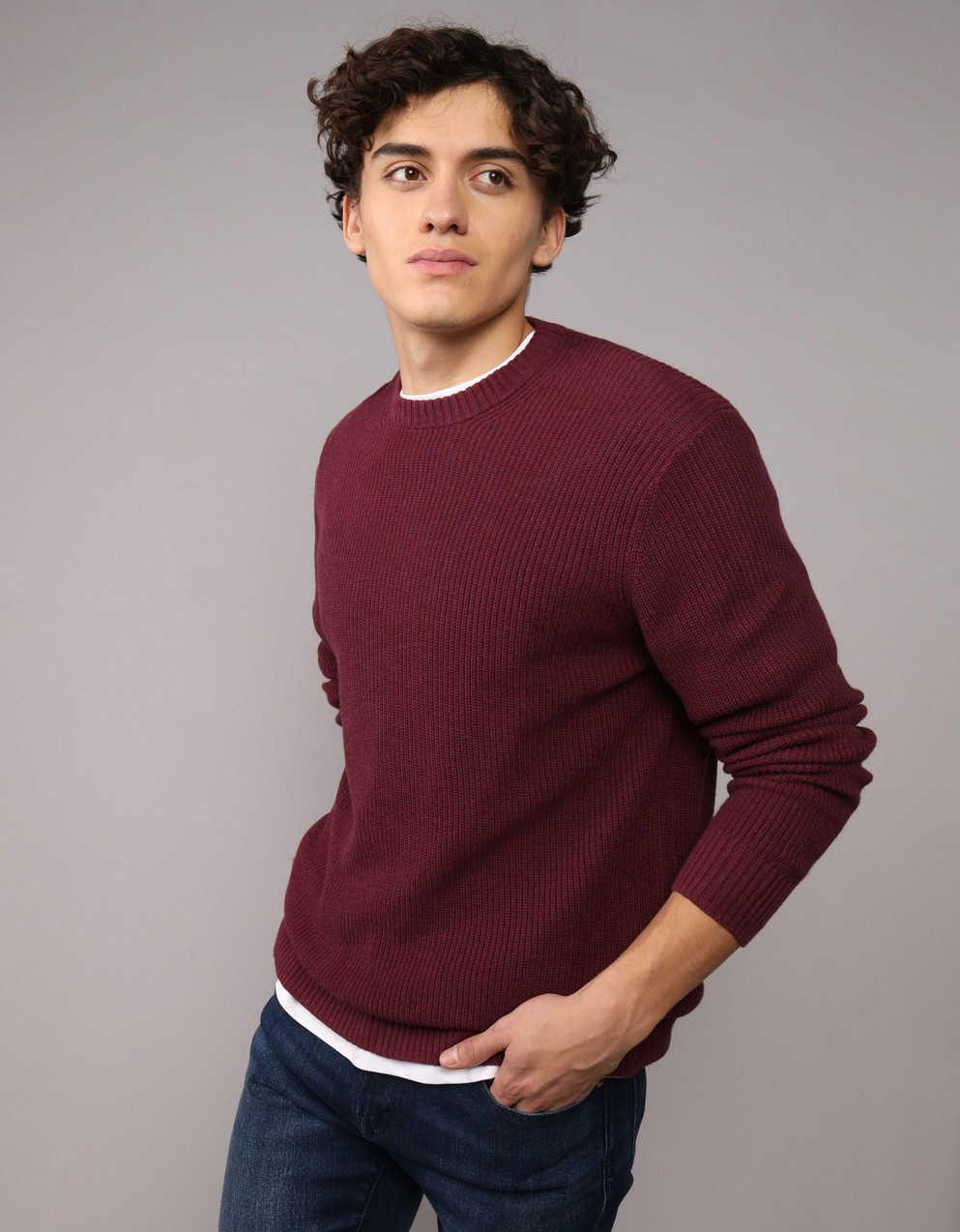 AEワッフルクルーネックセーター | メンズ・レディース ジーンズ