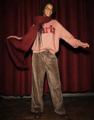 AE ストレッチ コーデュロイ ローライズ バギー ワイドパンツ | メンズ