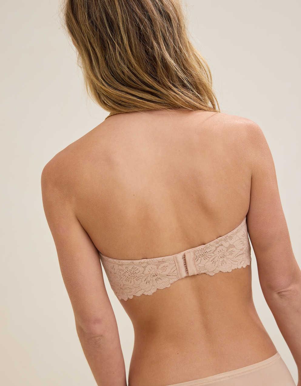 Show Off Rosey Lace Strapless Push Up Bra | Men's & Women's Jeans, Clothes  & Accessories | American Eagle Hong Kong
