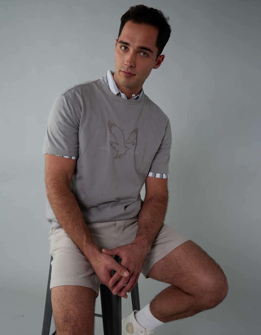 Tシャツ・カットソー AEAE WEB LOGO DOT TSHIRTS CHARCOAL AE45SWTS005CHA WEB LOGO DOT T-SHIRTS [CHARCOAL] – aeae JAPAN