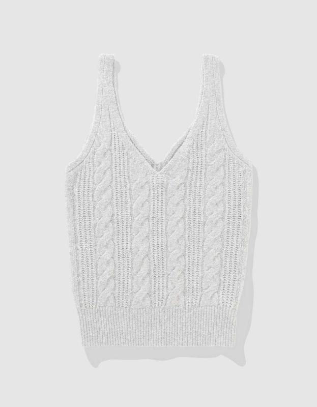 グレー ケーブルニット タンクトップ F ss028_1.jpg