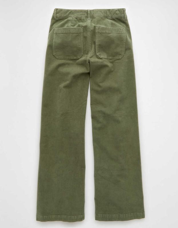 AE Stretch Corduroy Low-Rise Baggy Wide-Leg Pant | Men's \u0026 Women's Jeans,  Clothes \u0026 Accessories | American Eagle Singapore