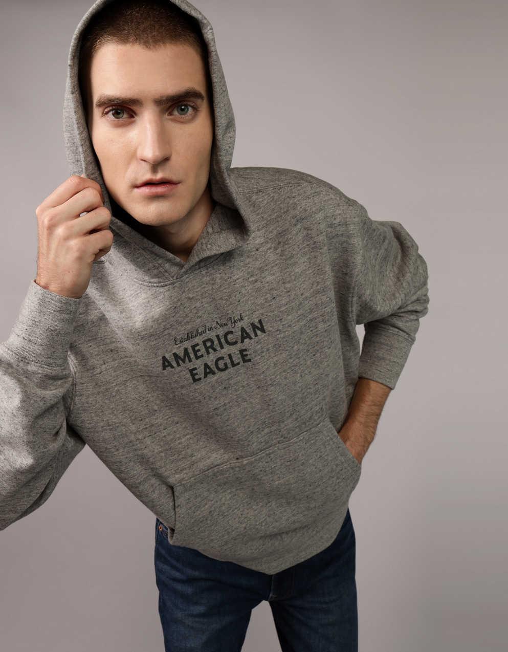 AE Logo Graphic Hoodie | Men's & Women's Jeans, Clothes