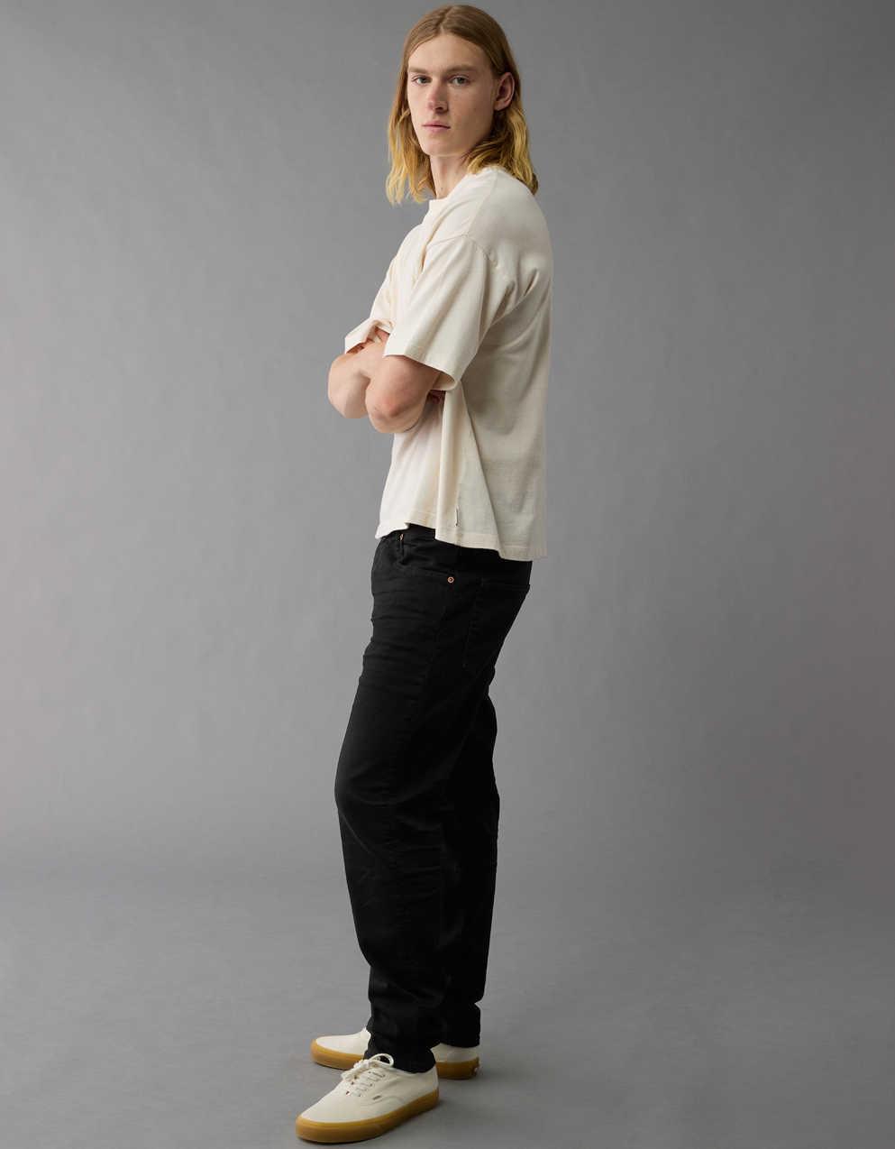 ［関税込・国内発送］AEAE AE RIGID JEANS [BLACK]韓国人気 AE AirFlex+ Athletic Fit Jean | Men's & Women's Jeans