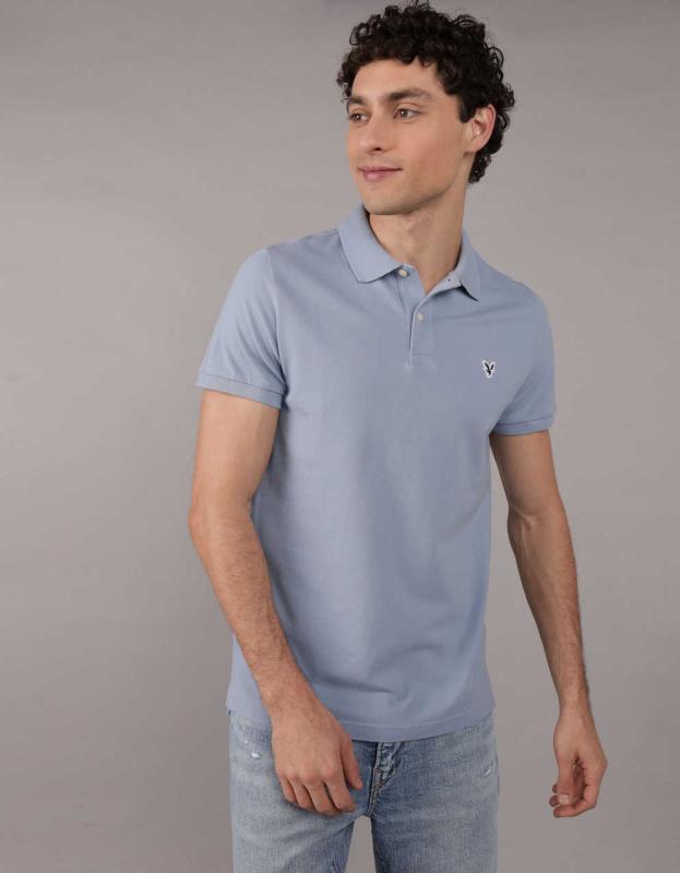 Minirobe boutonnée à manches courtes | American Eagle