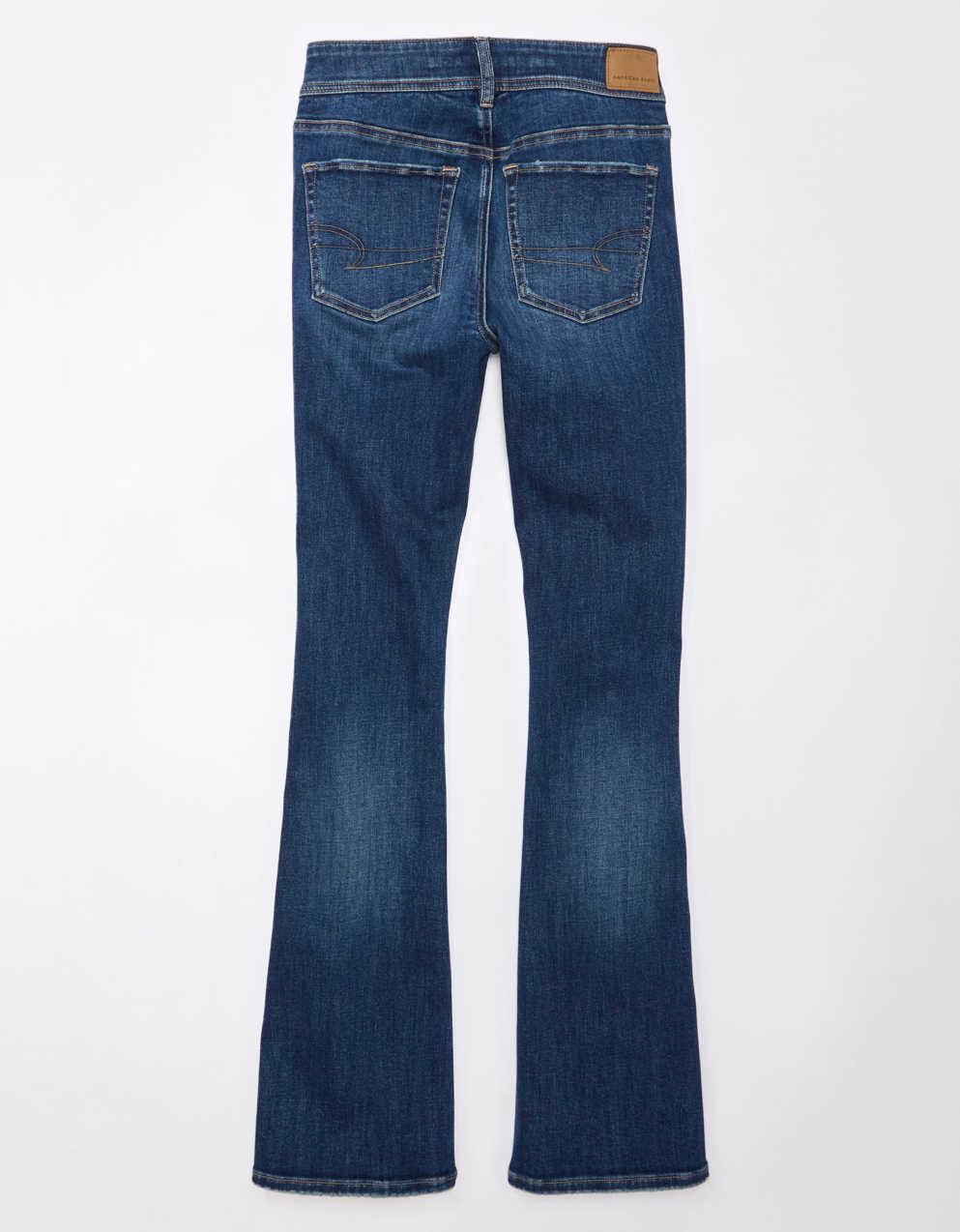 AE Next Level Ripped Low-Rise Kick Bootcut Jean | Men's