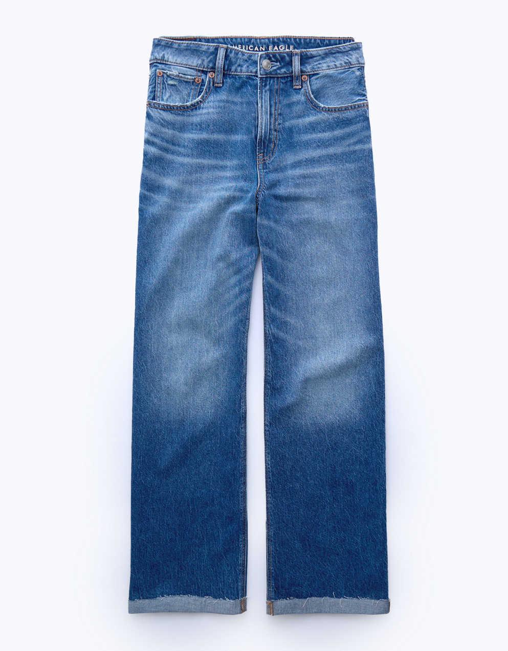AE Dreamy Drapeスーパー ハイウエスト バギー ワイドレッグ