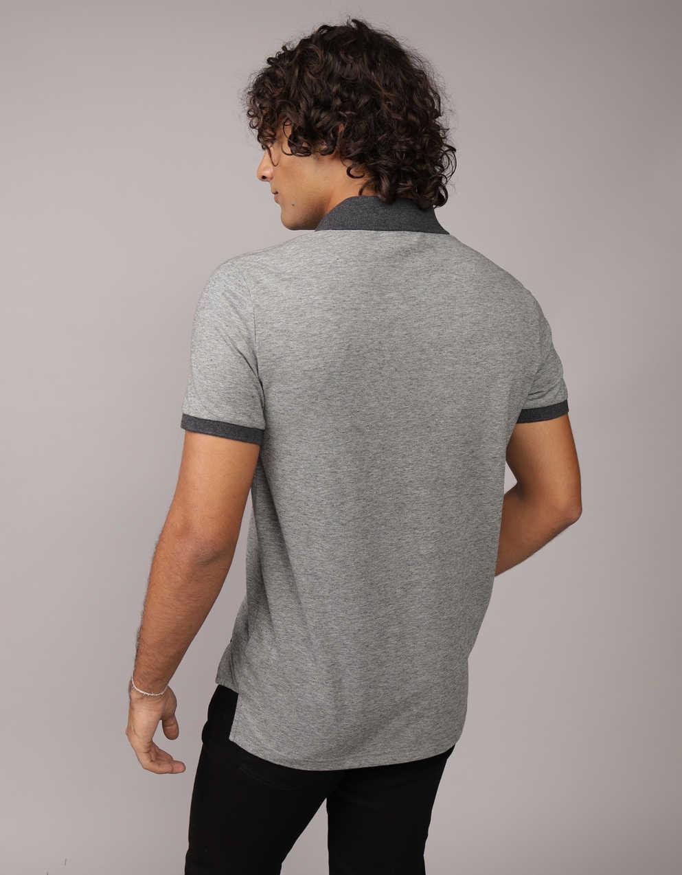 美品半額以下！PXG 「Athletic Fit Polo」グレーL PXG(ピーエックス